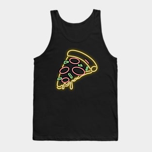 Neon Pizza Tank Top